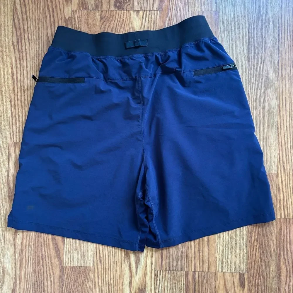 Fabletics Men's NAVY The Franchise Short Unlined M 7in